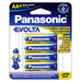 [LR6EGE/4BP] Panasonic Evolta LR6EGE - Batterie 4 x AA-Typ
