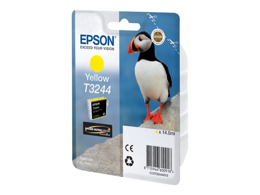 [C13T32444010] Epson T3244 - 14 ml - Gelb - original - Tintenpatrone