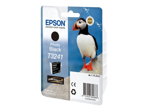 [C13T32414010] Epson T3241 - 14 ml - Schwarz - original - Tintenpatrone