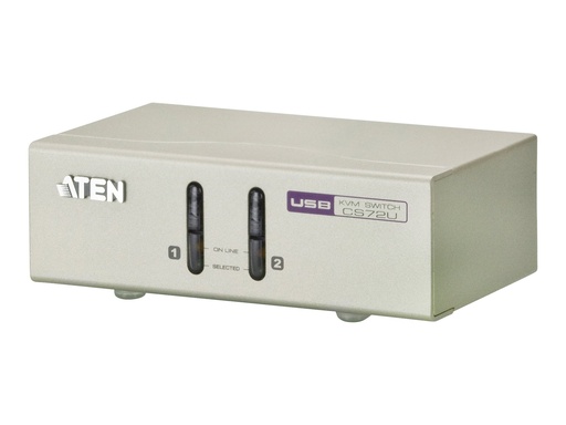 [CS72U-AT] ATEN CS72U - KVM-Switch - 2 x KVM port(s) - 1