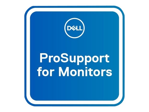 [MC8621QT_3AE3PAE] Dell Erweiterung von 3 jahre Basic Advanced Exchange auf 3 jahre ProSupport for monitors - Serviceerweiterung - Austausch (für Monitore)