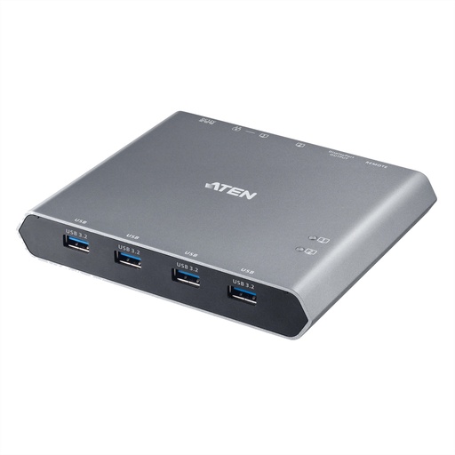 [US3311-AT] ATEN USB-C 4K DisplayPort KVM Dock Switch 4 - KVM-Umschalter - 2-Port