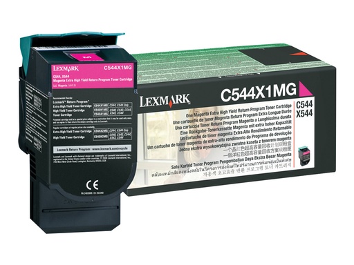 [C544X1MG] Lexmark Besonders hohe Ergiebigkeit - Magenta