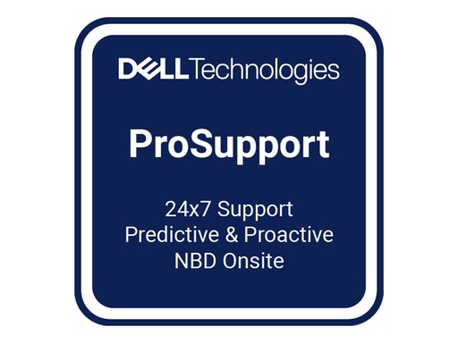 [L7SL7_3OS3PS] Dell Erweiterung von 3 jahre Basic Onsite auf 3 jahre ProSupport - Serviceerweiterung - Arbeitszeit und Ersatzteile - 3 Jahre - Vor-Ort - Reaktionszeit: am nächsten Arbeitstag - für Latitude 7350, 7450, 7455, 7650 (Version 2024)