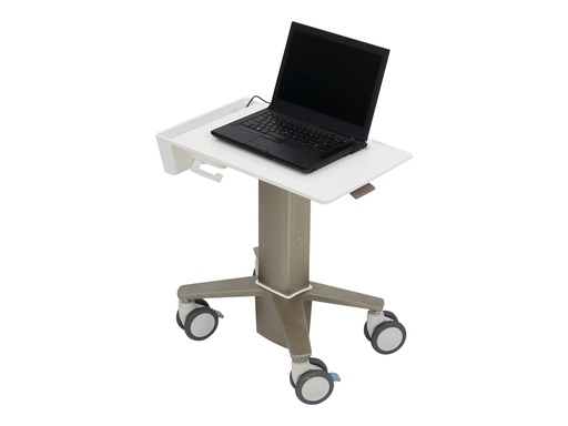 [C50-1100-0] Ergotron CareFit - Wagen - Slim - für Notebook - Aluminium, hochwertiger Kunststoff, verzinker Stahl - weiß, Warm Gray - Bildschirmgröße: bis zu 43,9 cm (bis zu 17,3")