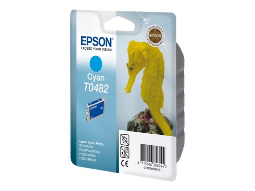 [C13T04824020] Epson T0482 - 13 ml - Cyan - original - Blister