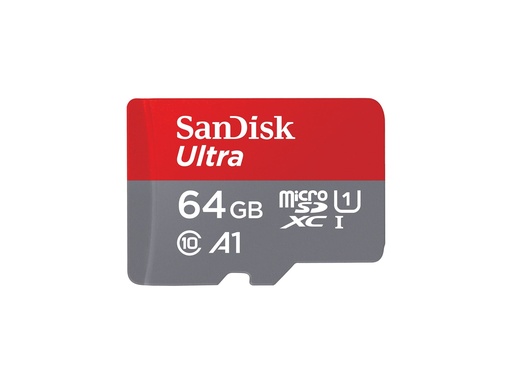 [SDSQUAB-064G-GN6MA] SanDisk Ultra - Flash-Speicherkarte (microSDXC-an-SD-Adapter inbegriffen)