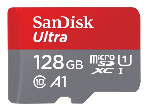 [SDSQUAB-128G-GN6MA] SanDisk Ultra - Flash-Speicherkarte (microSDXC-an-SD-Adapter inbegriffen)