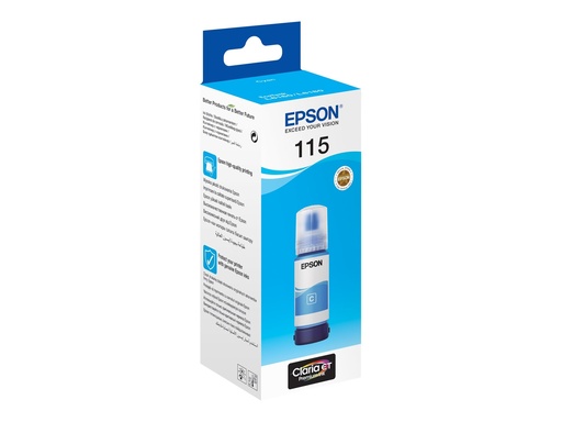 [C13T07D24A] Epson EcoTank 115 - 70 ml - Cyan - original