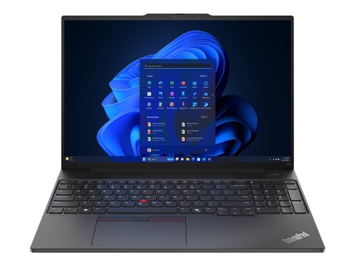 [21MA000RGE] Lenovo ThinkPad E16 Gen 2 21MA - 180°-Scharnierdesign - Intel Core Ultra 5 125U / 1.3 GHz - Win 11 Pro - Intel Graphics - 32 GB RAM - 1 TB SSD TCG Opal Encryption 2, NVMe - 40.6 cm (16")
