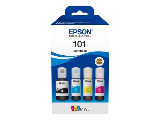 [C13T03V64A] Epson 101 Multipack - 4er-Pack - Schwarz, Gelb