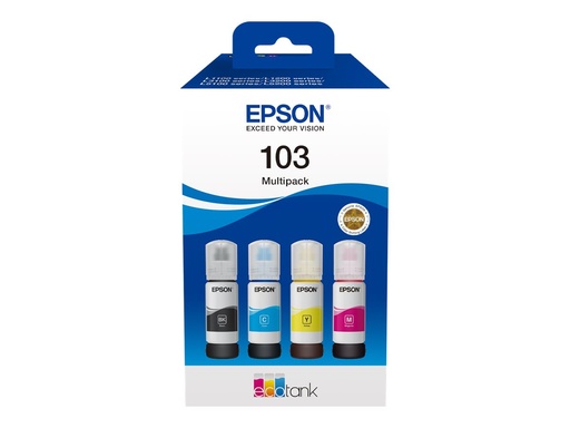 [C13T00S64A] Epson 103 Multipack - 4er-Pack - Schwarz, Cyan