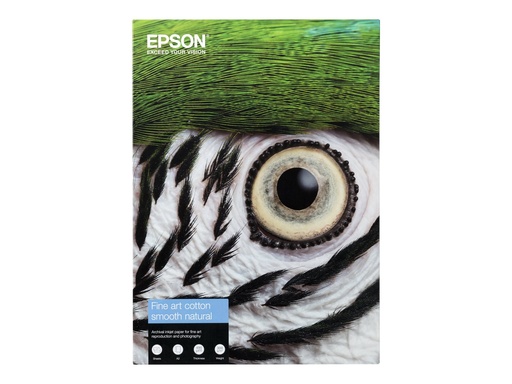 [C13S450267] Epson Fine Art Smooth - Baumwolle - matt - 490 Mikron - Natural - A4 (210 x 297 mm)