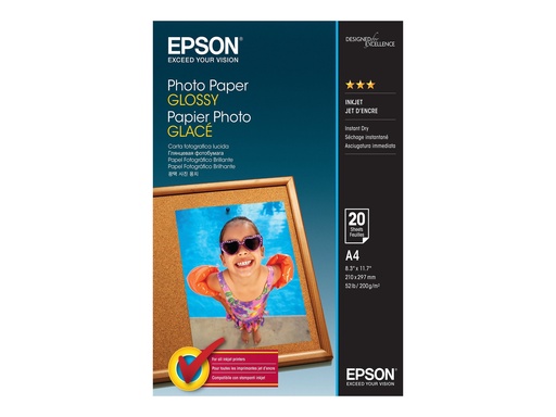 [C13S042538] Epson Glänzend - A4 (210 x 297 mm) - 200 g/m²