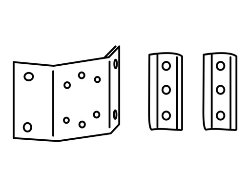 [60-587-207] Ergotron T-Slot Bracket Kit - Befestigungsklammer(n)