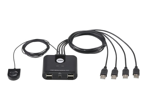 [US424-AT] ATEN US424 4-Port USB Peripheral Sharing Device