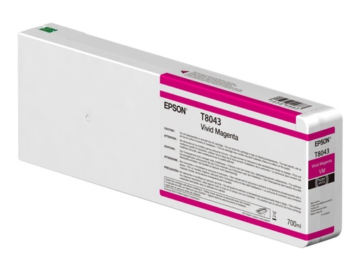 [C13T804300] Epson T8043 - 700 ml - Vivid Magenta - original