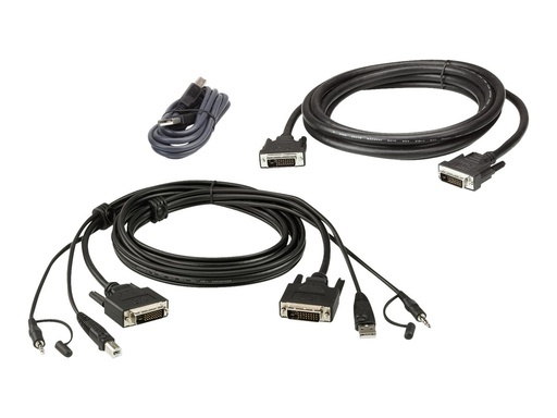 [2L-7D02UDX3] ATEN 2L-7D02UDX3 - Tastatur- / Video- / Maus- (KVM-)