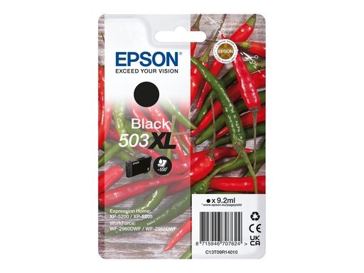 [C13T09R14020] Epson 503XL - 9.2 ml - XL - Schwarz - original