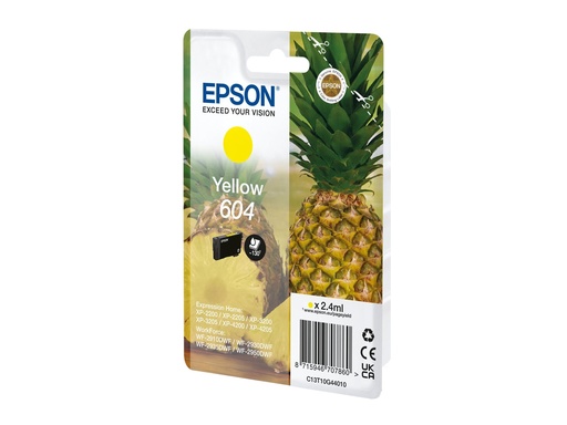 [C13T10G44010] Epson 604 - 2.4 ml - Gelb - original - Blisterverpackung