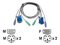 [2L-5003P/C] ATEN 2L-5003P/C - Tastatur- / Video- / Maus- (KVM-)