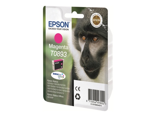 [C13T08934011] Epson T0893 - 3.5 ml - Magenta - original - Blisterverpackung