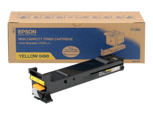 [C13S050490] Epson Gelb - original - Tonerpatrone - für