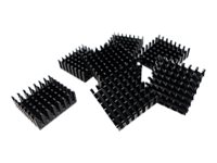 [HS-M2SSD-01] QNAP Festplattenkühler - Schwarz (Packung mit