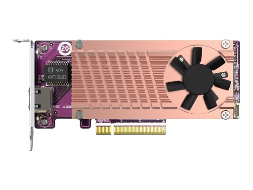 [QM2-2P10G1TB] QNAP QM2-2P10G1TB - Speicher-Controller - M.2 - PCIe 3.0 x4 (NVMe)