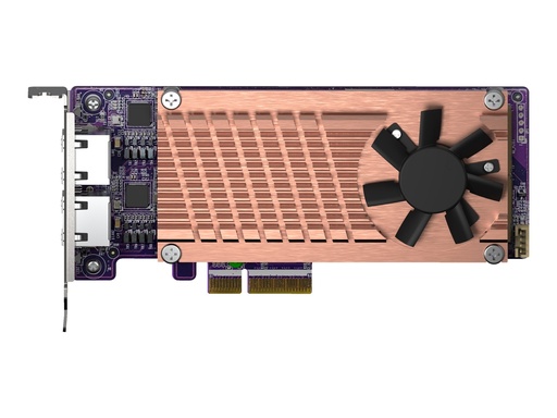 [QM2-2P2G2T] QNAP QM2-2P2G2T - Speicher-Controller - M.2 - M.2 NVMe Card / PCIe 3.0 (NVMe)