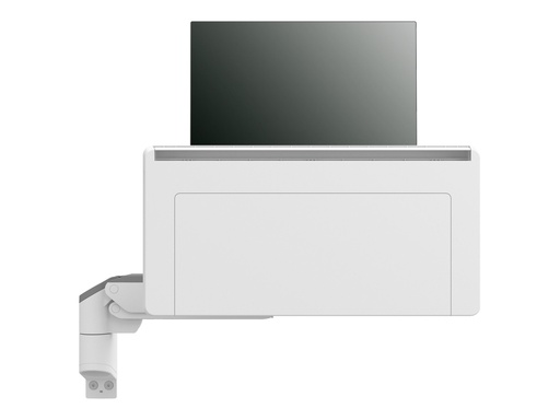 [45-622-251] Ergotron CareFit Combo Arm with Worksurface - Befestigungskit (Gelenkarm, Ausfahrbare Tastaturablage mit integrierter Arbeitsoberfläche, Wandhalterung, Laufschienenadapter)