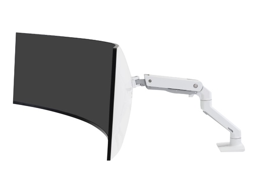 [45-647-216] Ergotron HX Desk Monitor Arm with HD Pivot White