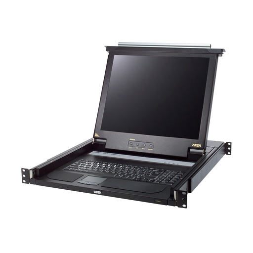 [CL1000N-AT-XG] ATEN CL1000N KVM-Konsole 19" LCD VGA PS/2 Tastaturlayout D - KVM-Konsole - 1-Port