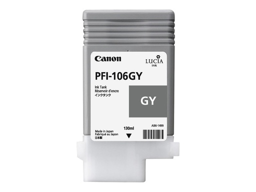 [6631B001] Canon PFI-106 PGY - 130 ml - Photo Grau - original