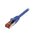 [S216943] Synergy 21 Patchkabel RJ45, CAT6 250Mhz, 0,15m blau, S-STP(S/FTP), TPE/LSZH(Superflex), , - Kabel - Netzwerk