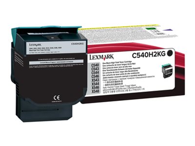 [C540H2KG] Lexmark Hohe Ergiebigkeit - Schwarz - original
