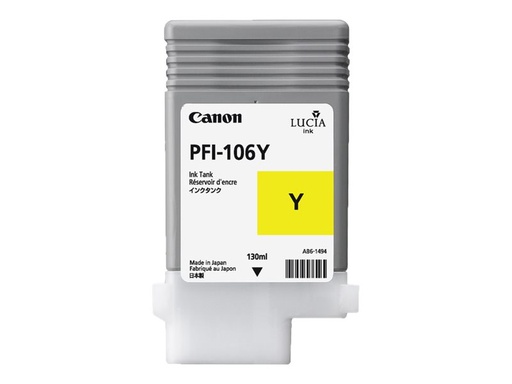 [6624B001] Canon PFI-106 Y - 130 ml - Gelb - original