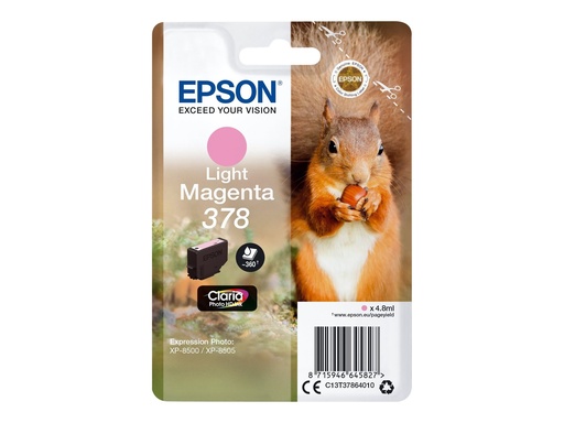 [C13T37864020] Epson 378 - 4.8 ml - hellmagentafarben - original