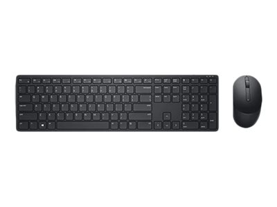 [KM5221WBKR-INT] Dell Pro-Tastatur und -Maus – KM5221W - US international (QWERTY) - schwarz - (RTL BOX) - Volle Größe (100%) - Kabellos - RF Wireless - QWERTY - Schwarz - Maus enthalten