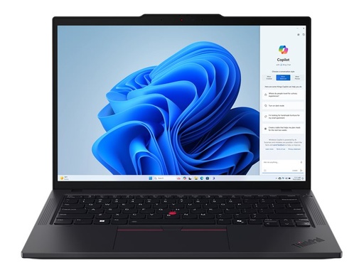 [21ML005GGE] Lenovo ThinkPad T14 Gen 5 21ML - 180°-Scharnierdesign - Intel Core Ultra 5 125U / 1.3 GHz - Win 11 Pro - Intel Graphics - 32 GB RAM - 1 TB SSD TCG Opal Encryption 2, NVMe, Performance - 35.6 cm (14")