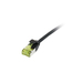 [S217310V3] Synergy 21 Patchkabel RJ45 CAT6A 500Mhz 0.15m schwarz U/FTP slimline rund d 3.8mm - Netzwerk - CAT 7 cable/RJ45 plug - Kabel - Netzwerk