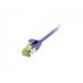 [S217390V3] Synergy 21 Patchkabel RJ45 CAT6A 500Mhz lila U/FTP slimline rund d - Kabel - Netzwerk