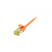 [S217364V3] Synergy 21 Patchkabel RJ45 CAT6A 500Mhz orange U/FTP slimline rund d - Kabel - Netzwerk