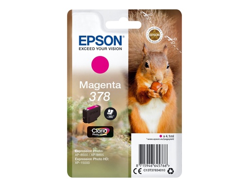 [C13T37834010] Epson 378 - 4.1 ml - Magenta - original - Blisterverpackung