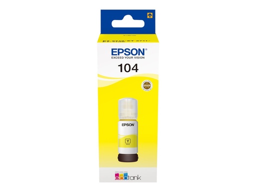 [C13T00P440] Epson EcoTank 104 - 65 ml - Gelb - original
