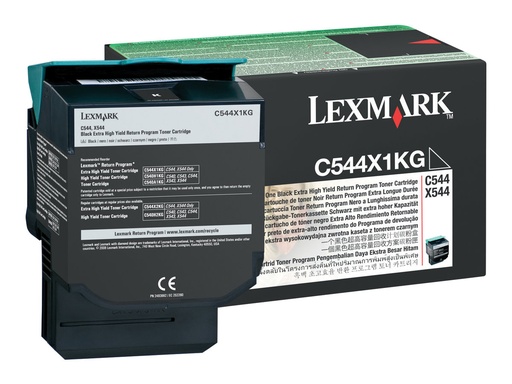 [C544X1KG] Lexmark Besonders hohe Ergiebigkeit - Schwarz