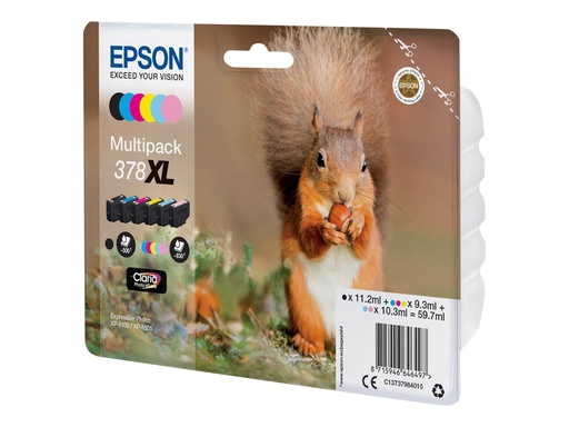 [C13T37984010] Epson 378XL Multipack - 6er-Pack - XL - Schwarz