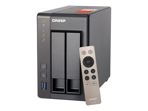 [TS-251+-8G] QNAP TS-251+ - NAS-Server - 2 Schächte - SATA 6Gb/s