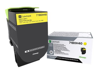 [71B0H40] Lexmark X417 - Hohe Ergiebigkeit - Gelb - original