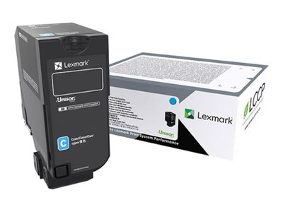 [75B0020] Lexmark Cyan - original - Tonerpatrone - für